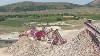 Romania 250TPH Granite Production Line